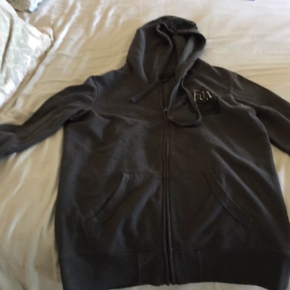 Fox girl’s xl zippered hoodie